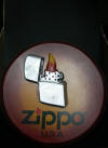 Zippo-Schild 26cm Durchmesser